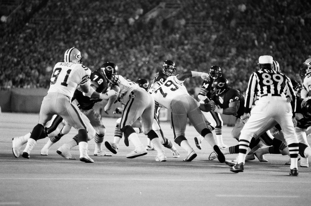 The Chicago Bears play football against the Green Bay Packers - Chicago Sun-Times