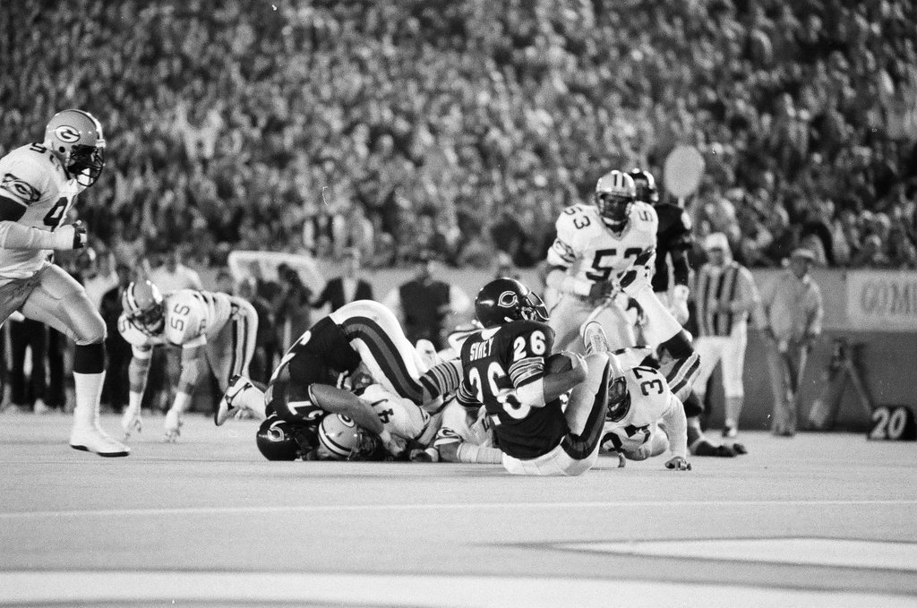 The Chicago Bears play football against the Green Bay Packers - Chicago Sun-Times