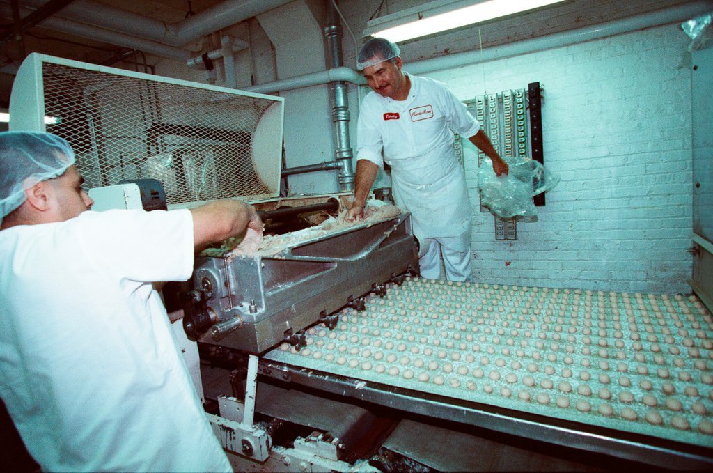 Employees at Fannie May Candies share the production process of truffles - Chicago Sun-Times