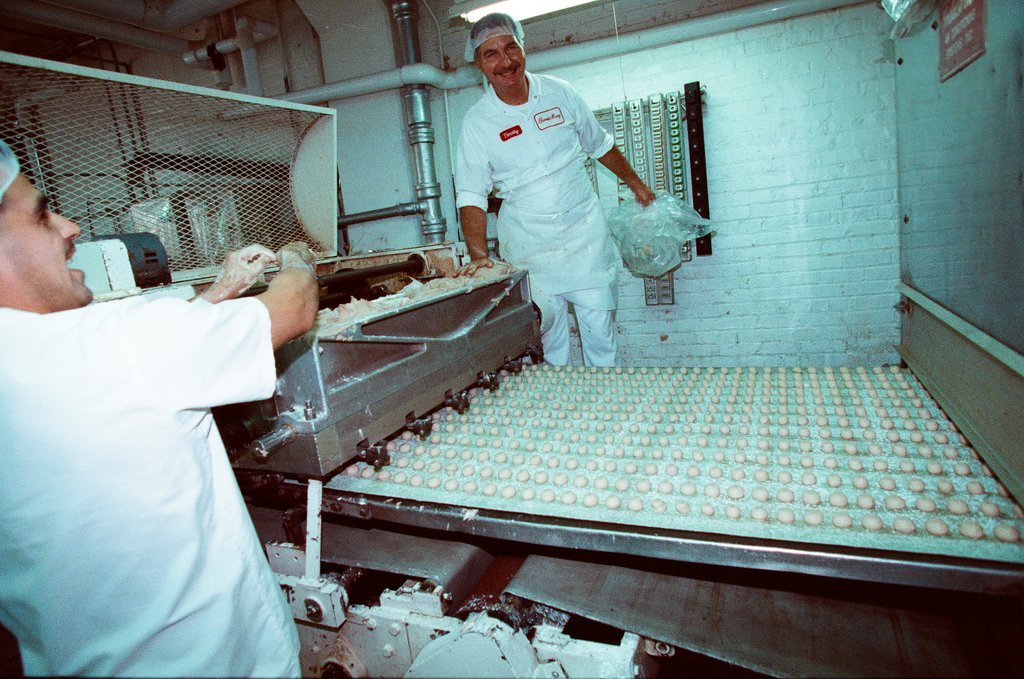 Employees at Fannie May Candies share the production process of truffles - Chicago Sun-Times