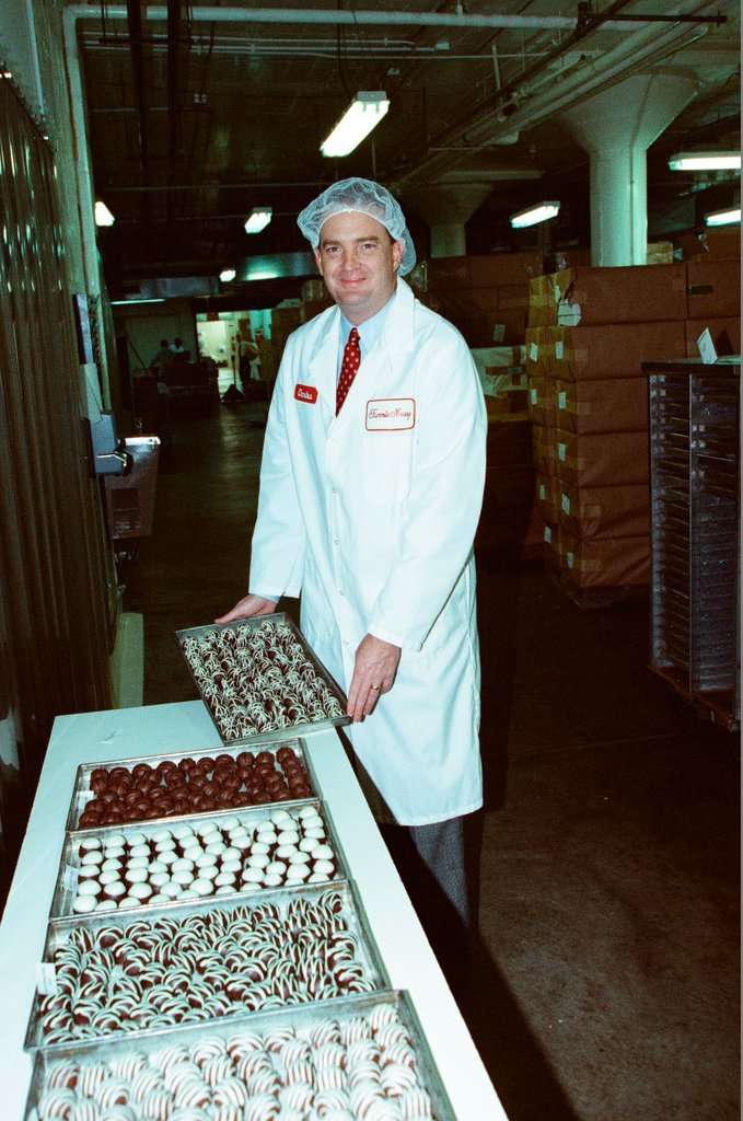 Employees at Fannie May Candies share the production process of truffles - Chicago Sun-Times