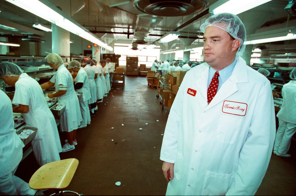 Employees at Fannie May Candies share the production process of truffles - Chicago Sun-Times