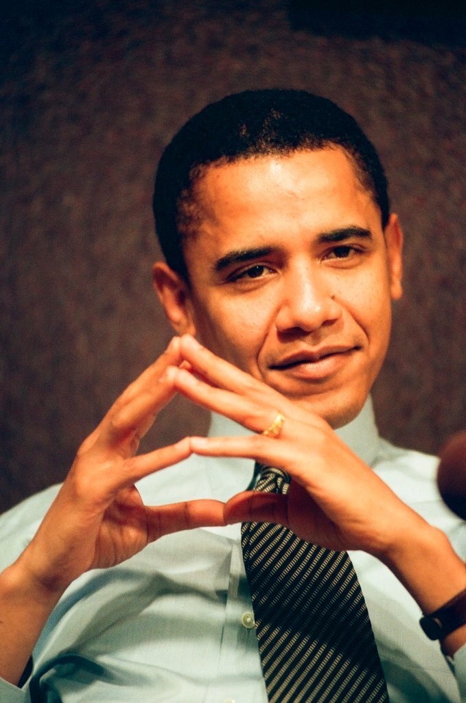 United States Representative Bobby Rush and State Senator Barack Obama debate - Chicago Sun-Times
