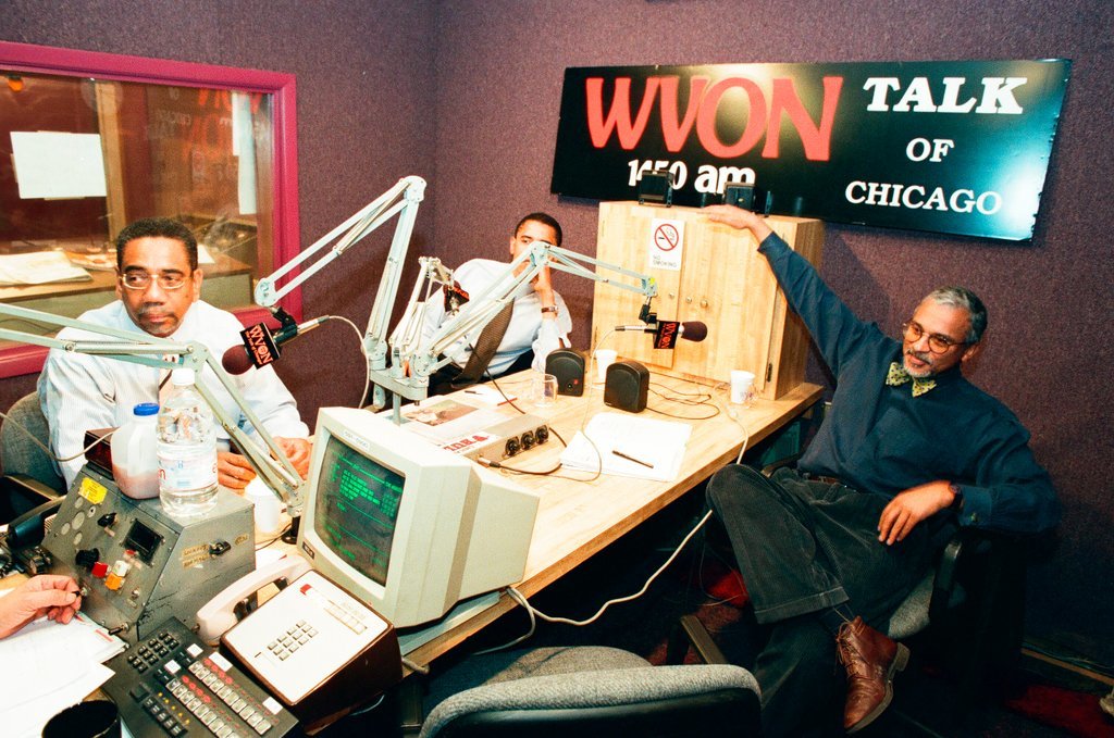 United States Representative Bobby Rush and State Senator Barack Obama debate - Chicago Sun-Times