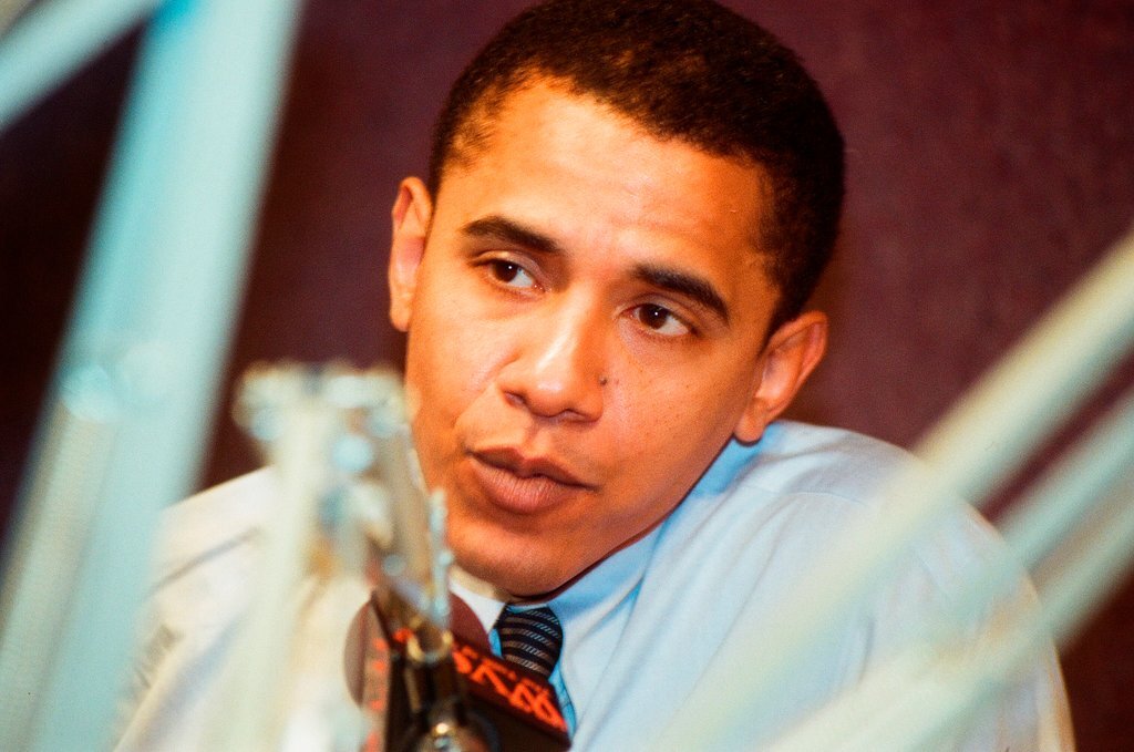 United States Representative Bobby Rush and State Senator Barack Obama debate - Chicago Sun-Times
