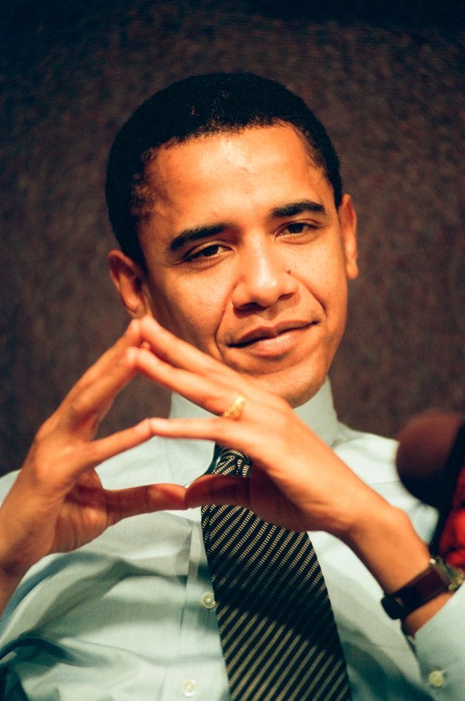 United States Representative Bobby Rush and State Senator Barack Obama debate - Chicago Sun-Times