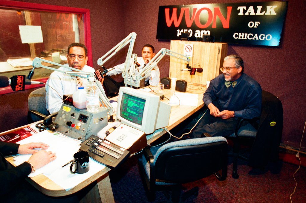 United States Representative Bobby Rush and State Senator Barack Obama debate - Chicago Sun-Times