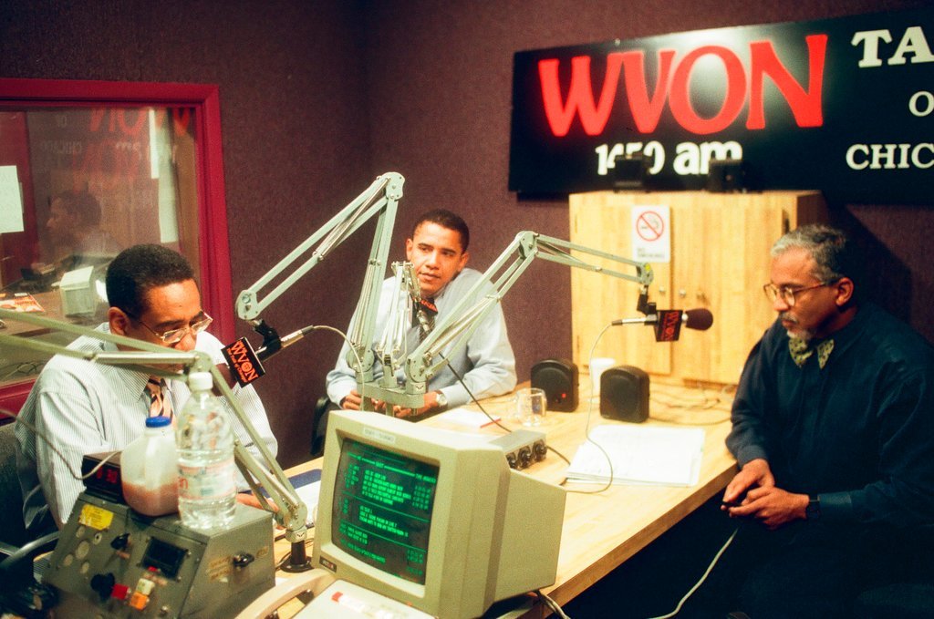 United States Representative Bobby Rush and State Senator Barack Obama debate - Chicago Sun-Times
