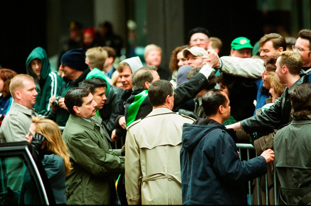 Al Gore leads the Saint Patrick's Day Parade - Chicago Sun-Times
