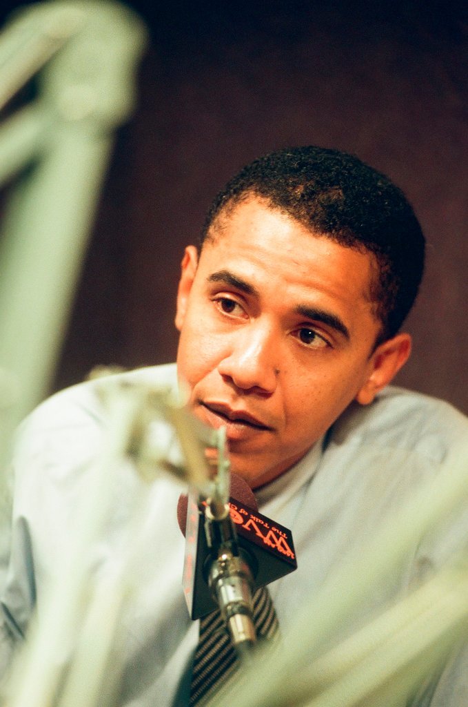 United States Representative Bobby Rush and State Senator Barack Obama debate - Chicago Sun-Times