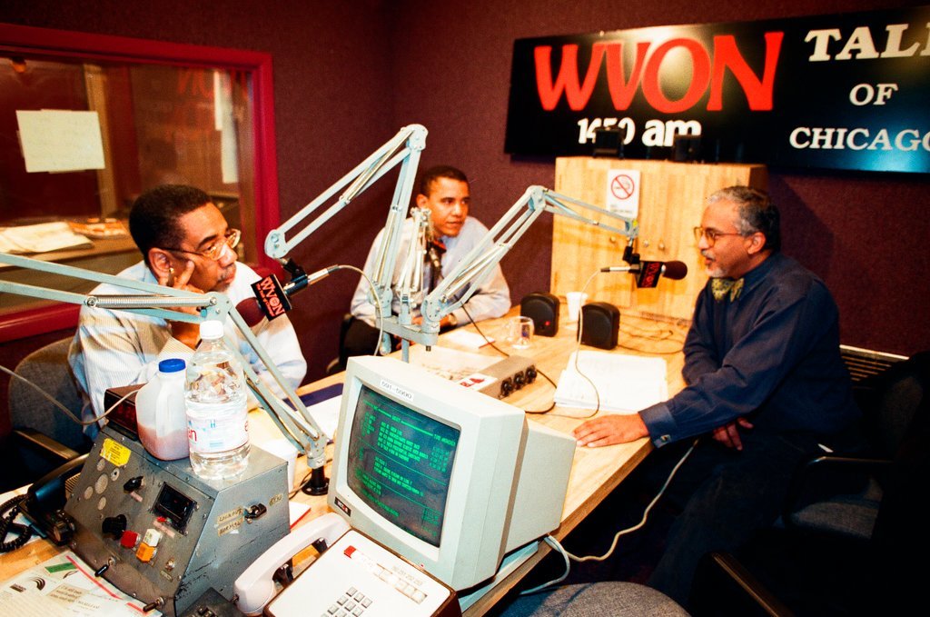 United States Representative Bobby Rush and State Senator Barack Obama debate - Chicago Sun-Times