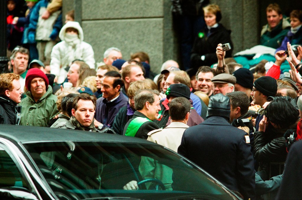 Al Gore leads the Saint Patrick's Day Parade - Chicago Sun-Times