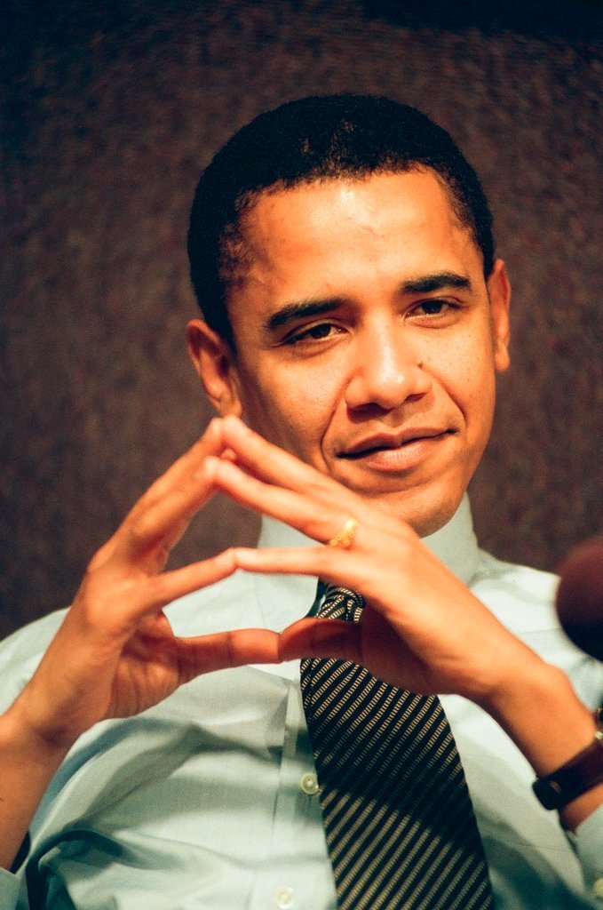 United States Representative Bobby Rush and State Senator Barack Obama debate - Chicago Sun-Times