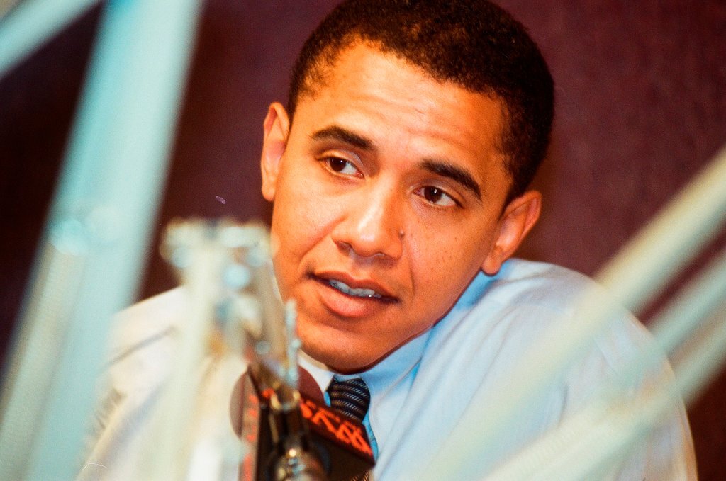 United States Representative Bobby Rush and State Senator Barack Obama debate - Chicago Sun-Times