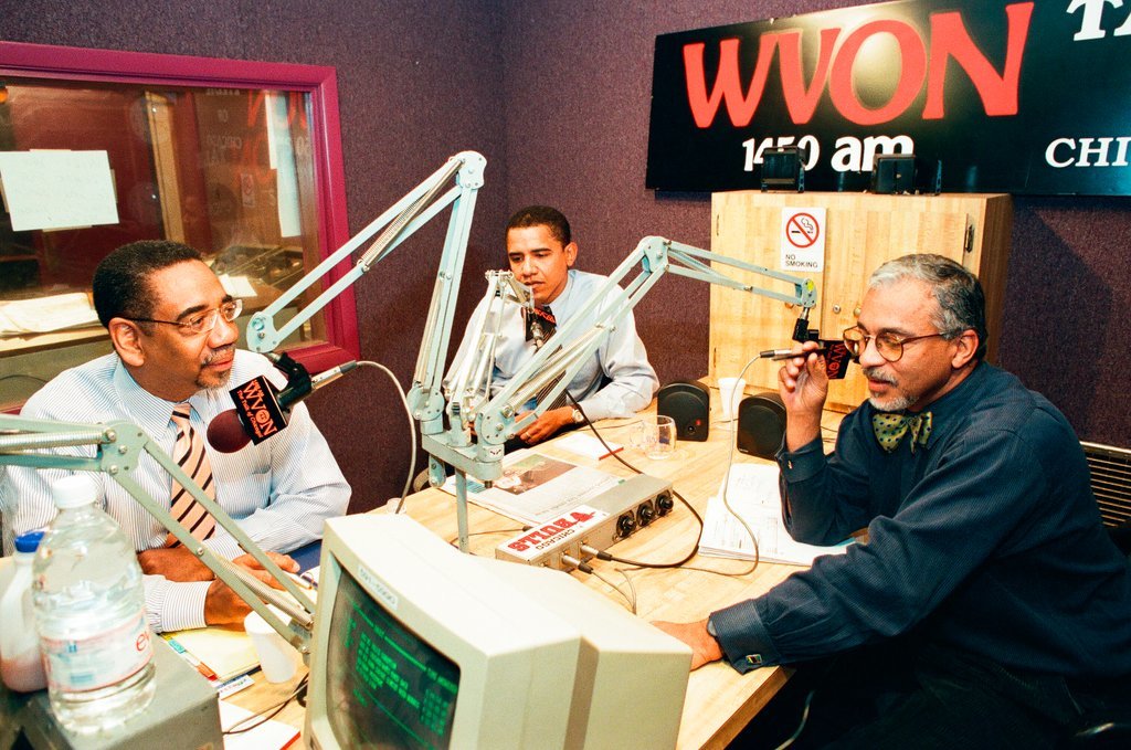 United States Representative Bobby Rush and State Senator Barack Obama debate - Chicago Sun-Times