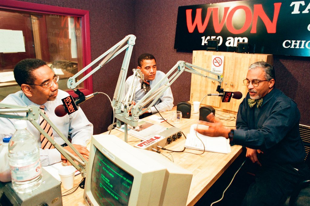 United States Representative Bobby Rush and State Senator Barack Obama debate - Chicago Sun-Times