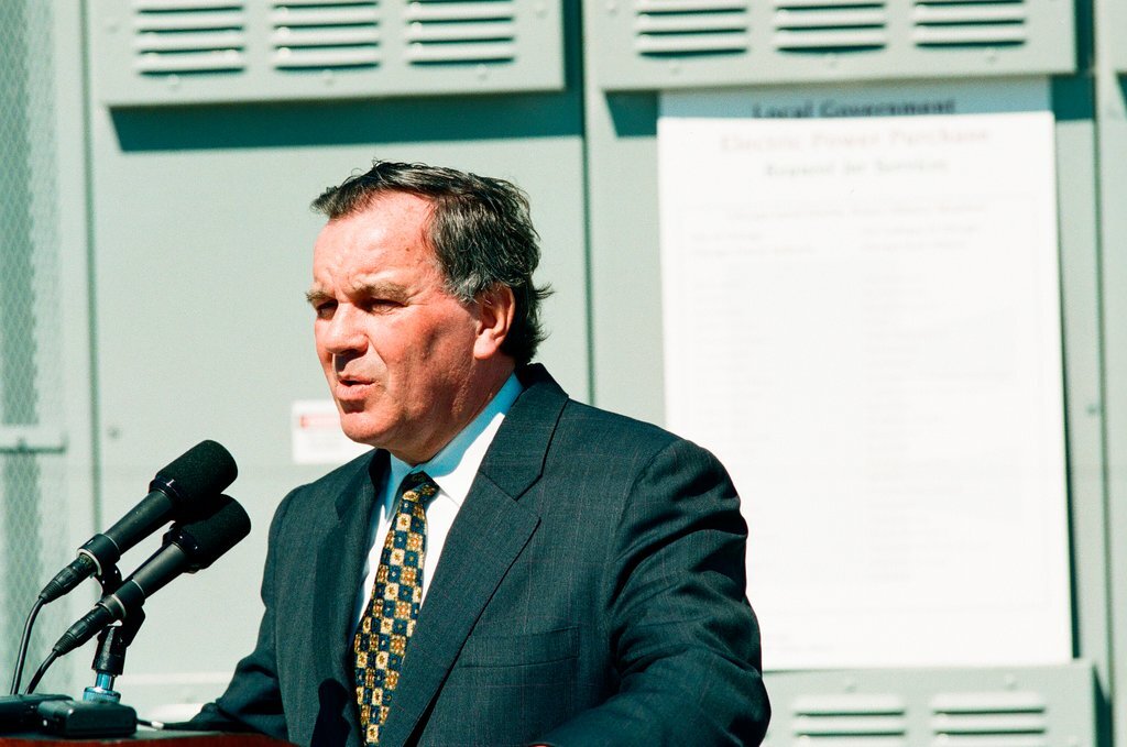 Mayor Richard M. Daley and suburban representatives hold a press conference - Chicago Sun-Times