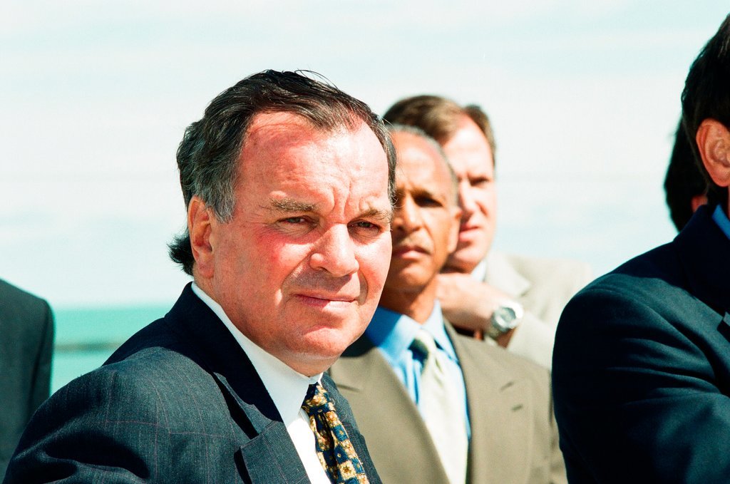 Mayor Richard M. Daley and suburban representatives hold a press conference - Chicago Sun-Times