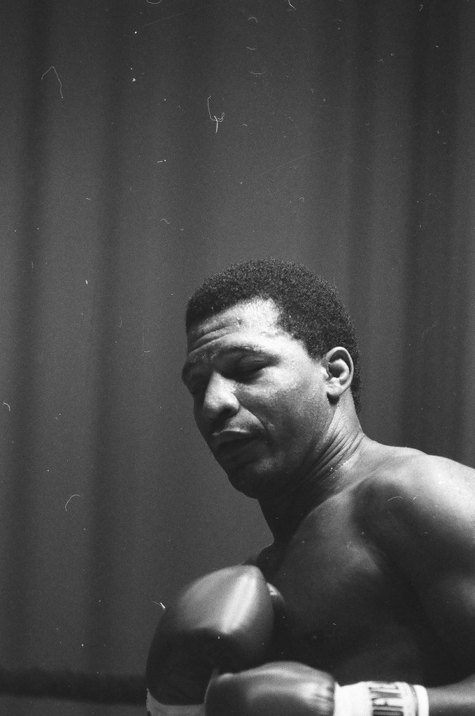 Joe Louis and Lee Roy Murphy compete in a boxing match - Chicago Sun-Times