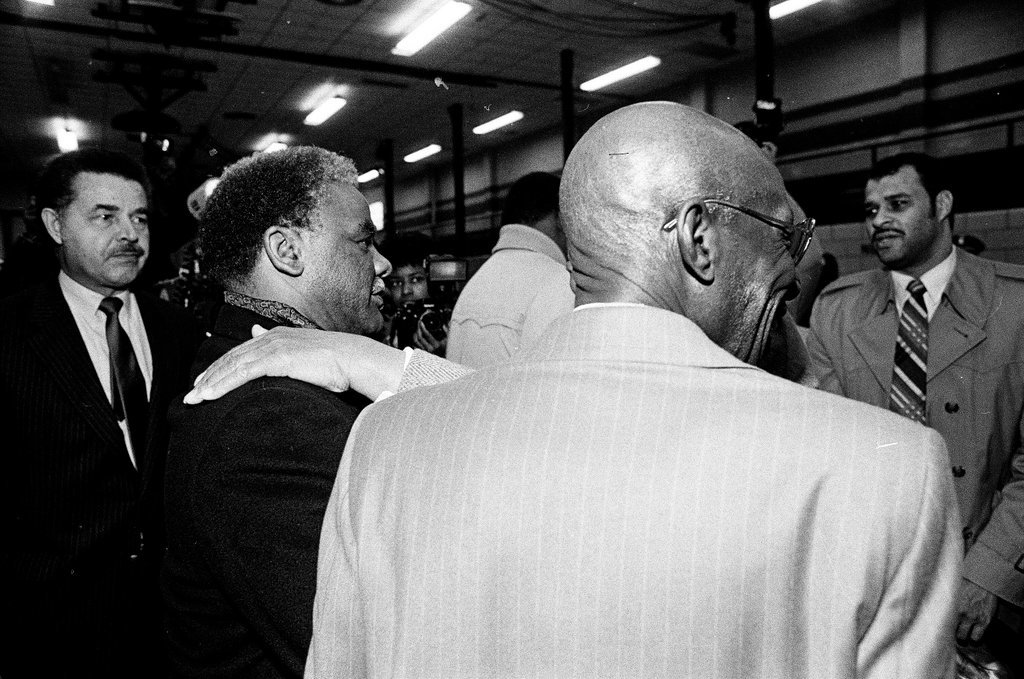 Mourners attend the wake of Ben Wilson - Chicago Sun-Times