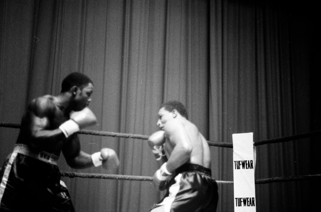Joe Louis and Lee Roy Murphy compete in a boxing match - Chicago Sun-Times