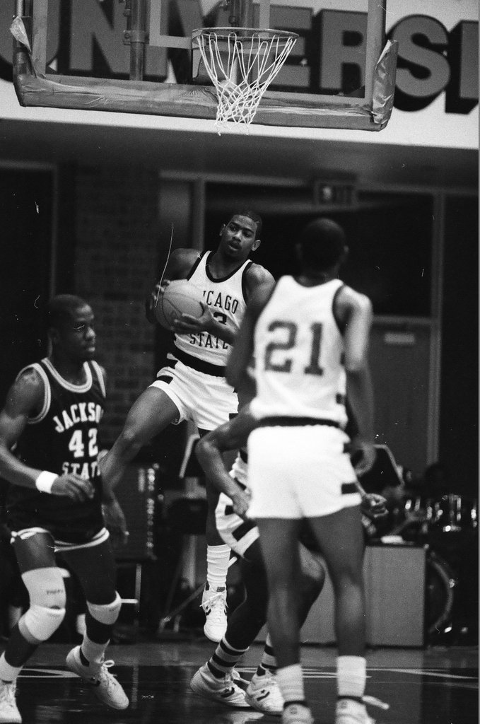 The Chicago State University Cougars play basketball against Jackson State - Chicago Sun-Times