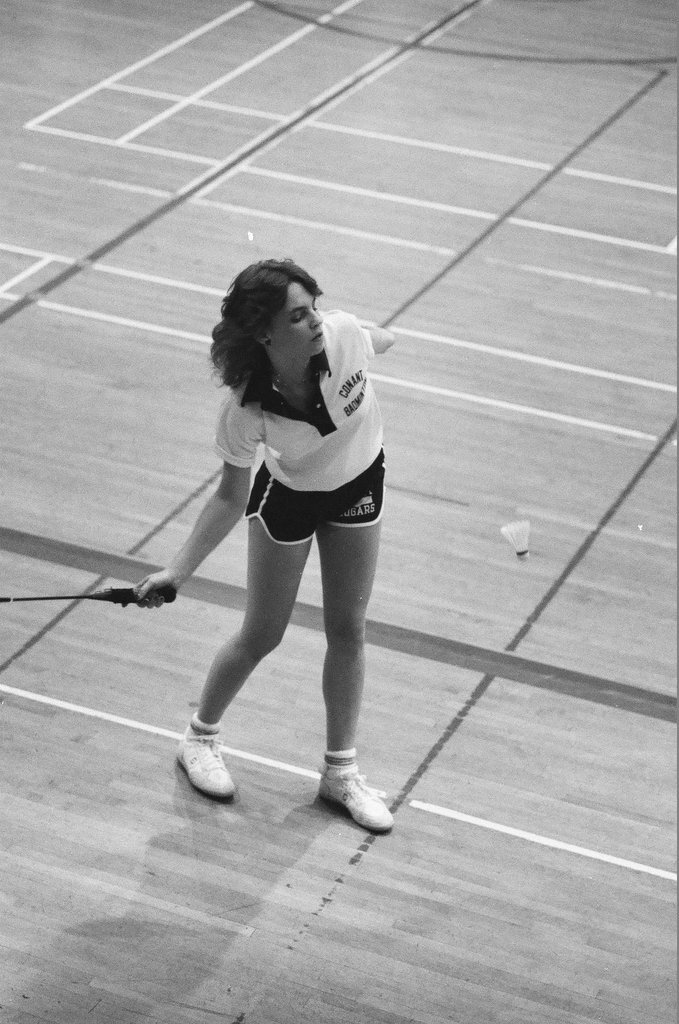The first rounds of the women's state badminton competition begins at New Trier High School - Chicago Sun-Times