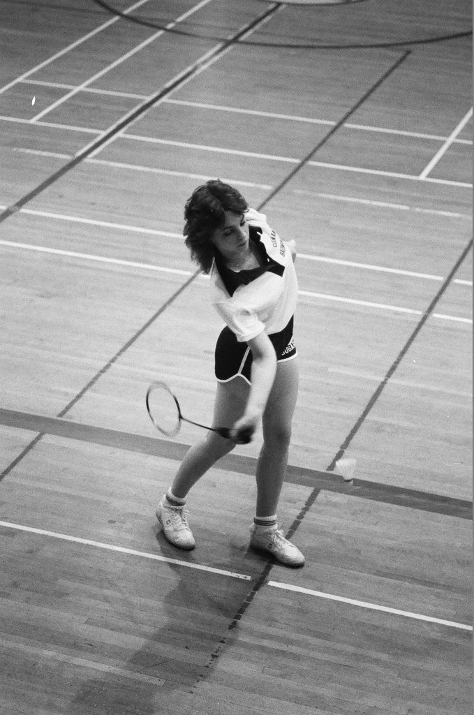 The first rounds of the women's state badminton competition begins at New Trier High School - Chicago Sun-Times