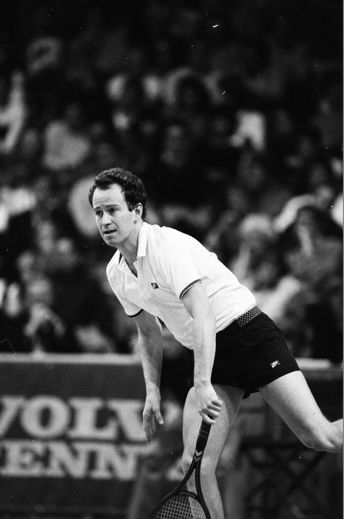 Jimmy Connors and John McEnroe compete in the Volvo Tennis Finals - Chicago Sun-Times