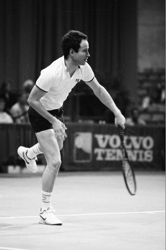 Jimmy Connors and John McEnroe compete in the Volvo Tennis Finals - Chicago Sun-Times
