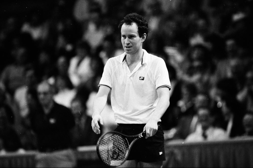 Jimmy Connors and John McEnroe compete in the Volvo Tennis Finals - Chicago Sun-Times