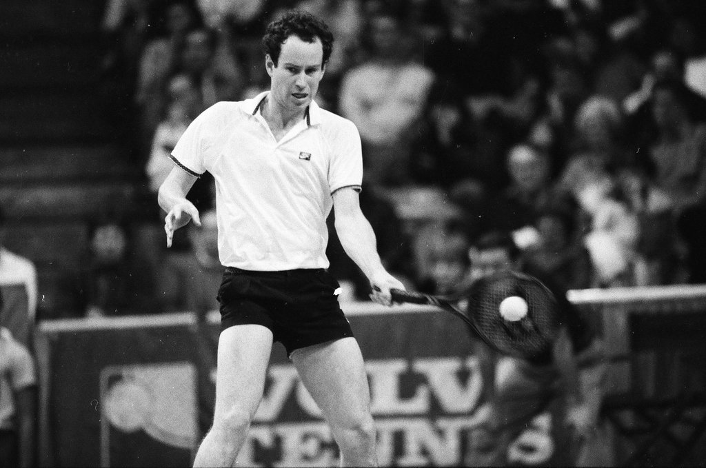 Jimmy Connors and John McEnroe compete in the Volvo Tennis Finals - Chicago Sun-Times