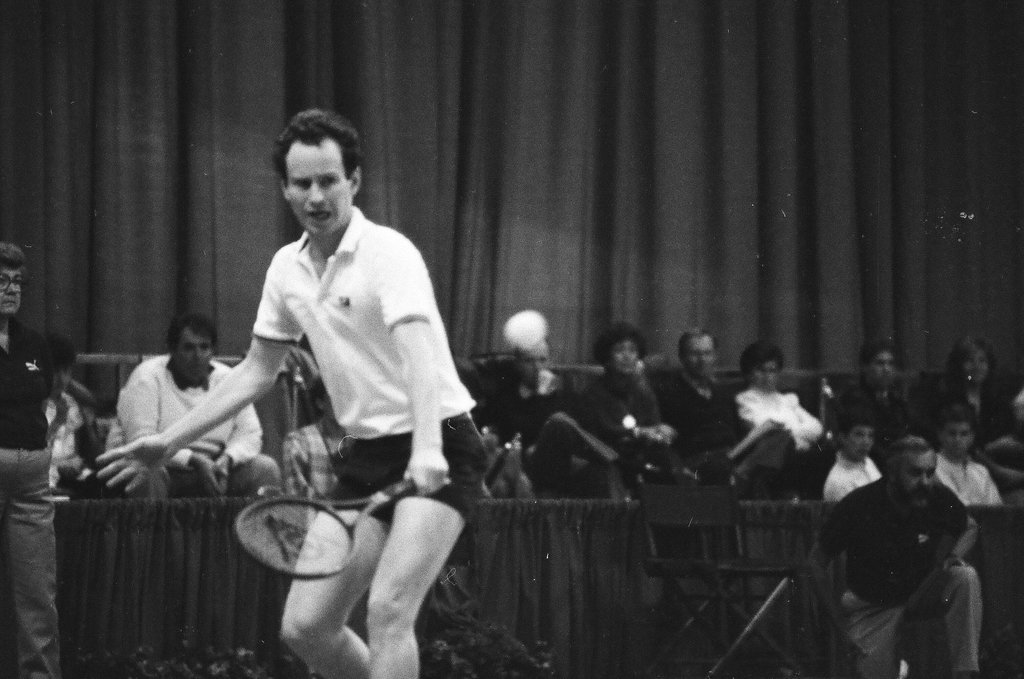 Jimmy Connors and John McEnroe compete in the Volvo Tennis Finals - Chicago Sun-Times