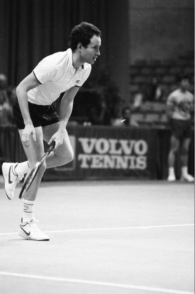 Jimmy Connors and John McEnroe compete in the Volvo Tennis Finals - Chicago Sun-Times
