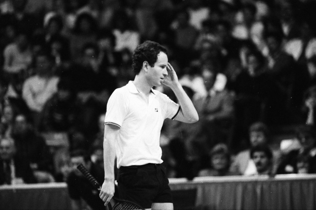 Jimmy Connors and John McEnroe compete in the Volvo Tennis Finals - Chicago Sun-Times