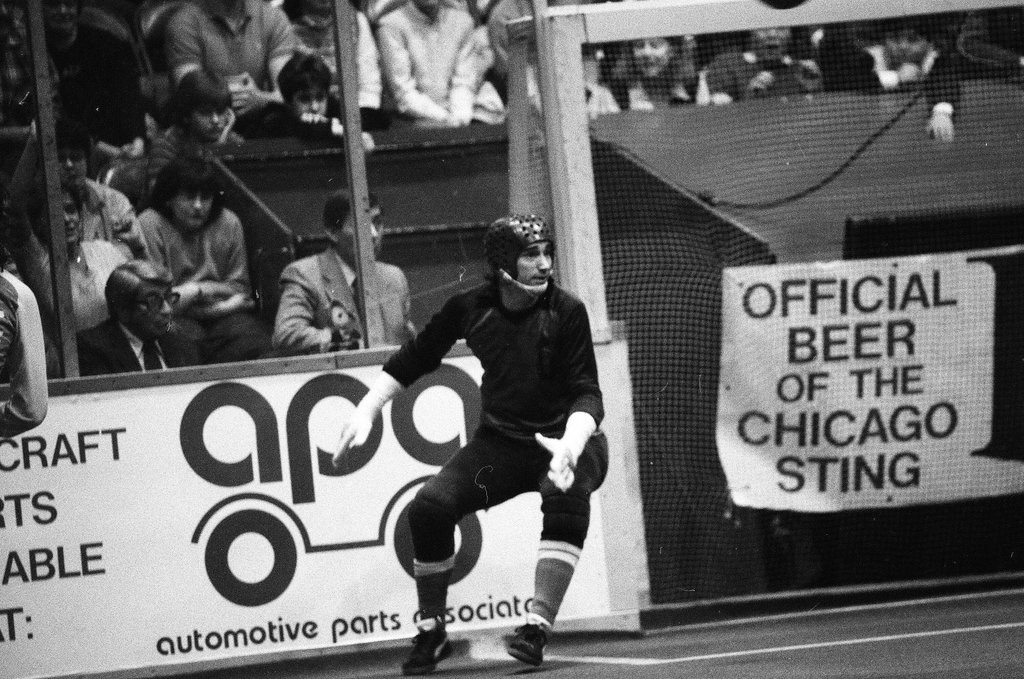 The Chicago Sting plays soccer against the Cleveland Force - Chicago Sun-Times