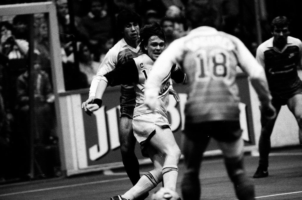 The Chicago Sting plays soccer against the Cleveland Force - Chicago Sun-Times