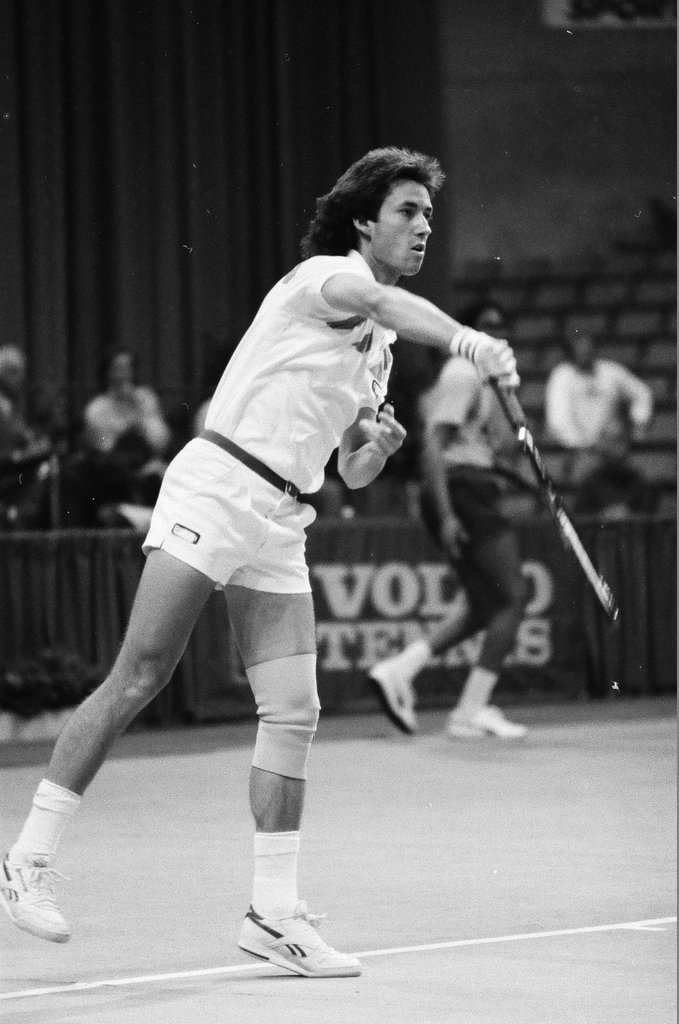 Jimmy Connors and John McEnroe compete in the Volvo Tennis Finals - Chicago Sun-Times