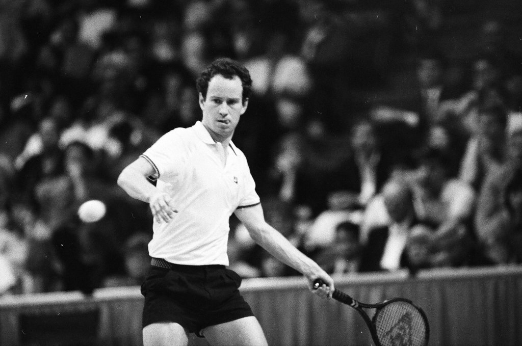 Jimmy Connors and John McEnroe compete in the Volvo Tennis Finals - Chicago Sun-Times