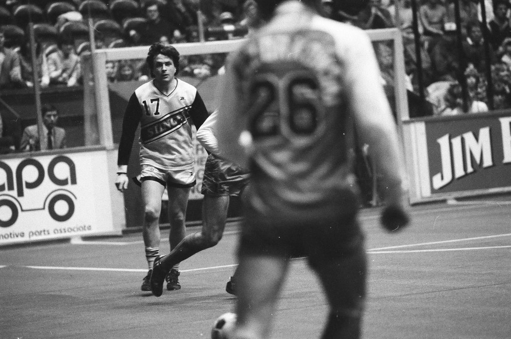 The Chicago Sting plays soccer against the Cleveland Force - Chicago Sun-Times