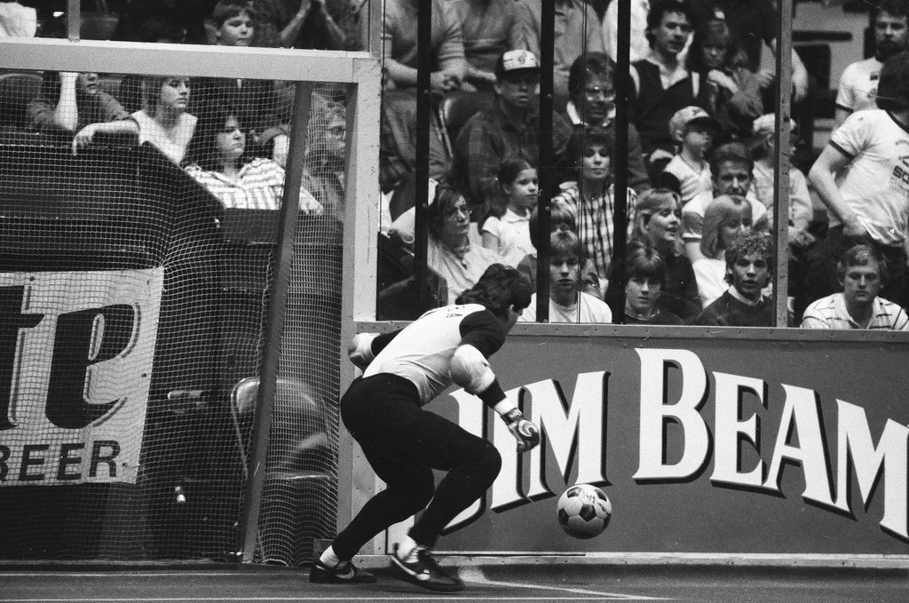 The Chicago Sting plays soccer against the Cleveland Force - Chicago Sun-Times
