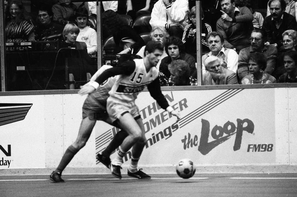 The Chicago Sting plays soccer against the Cleveland Force - Chicago Sun-Times