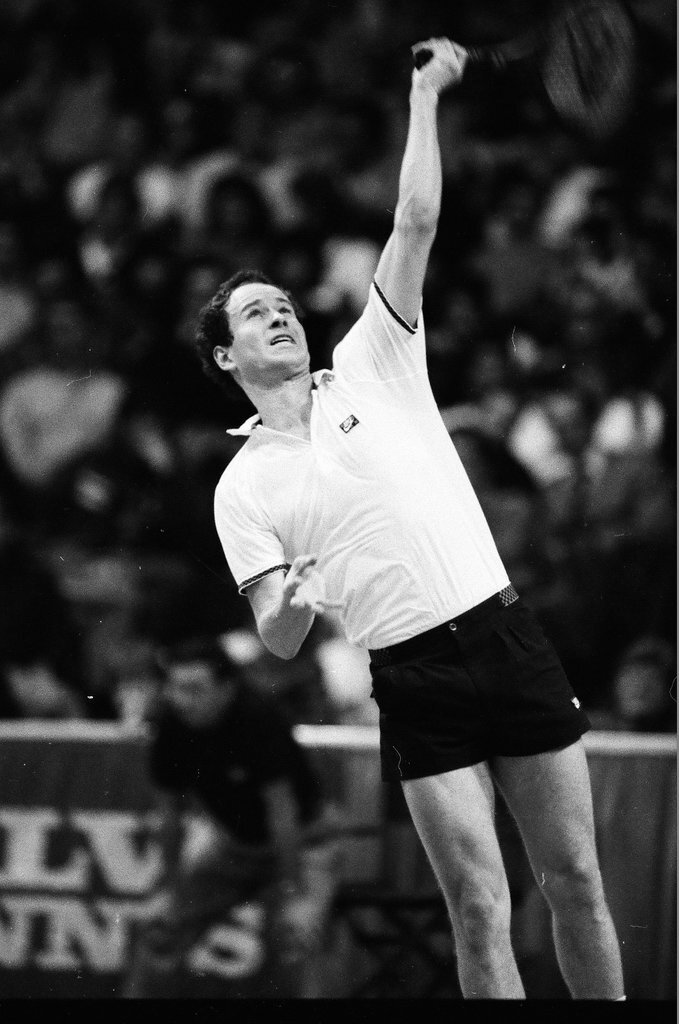 Jimmy Connors and John McEnroe compete in the Volvo Tennis Finals - Chicago Sun-Times