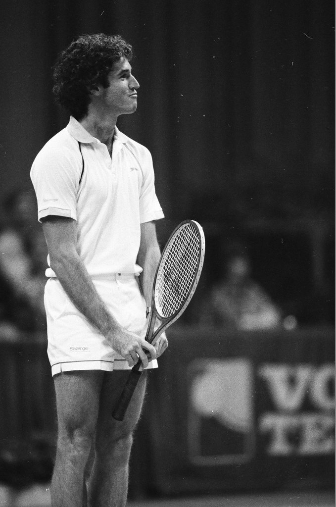 Jimmy Connors and John McEnroe compete in the Volvo Tennis Finals - Chicago Sun-Times