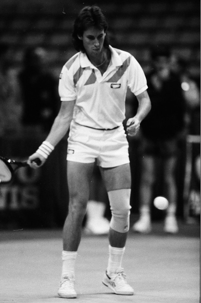 Jimmy Connors and John McEnroe compete in the Volvo Tennis Finals - Chicago Sun-Times