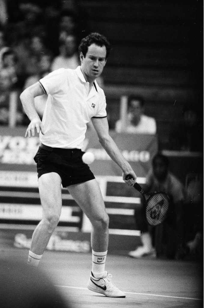 Jimmy Connors and John McEnroe compete in the Volvo Tennis Finals - Chicago Sun-Times