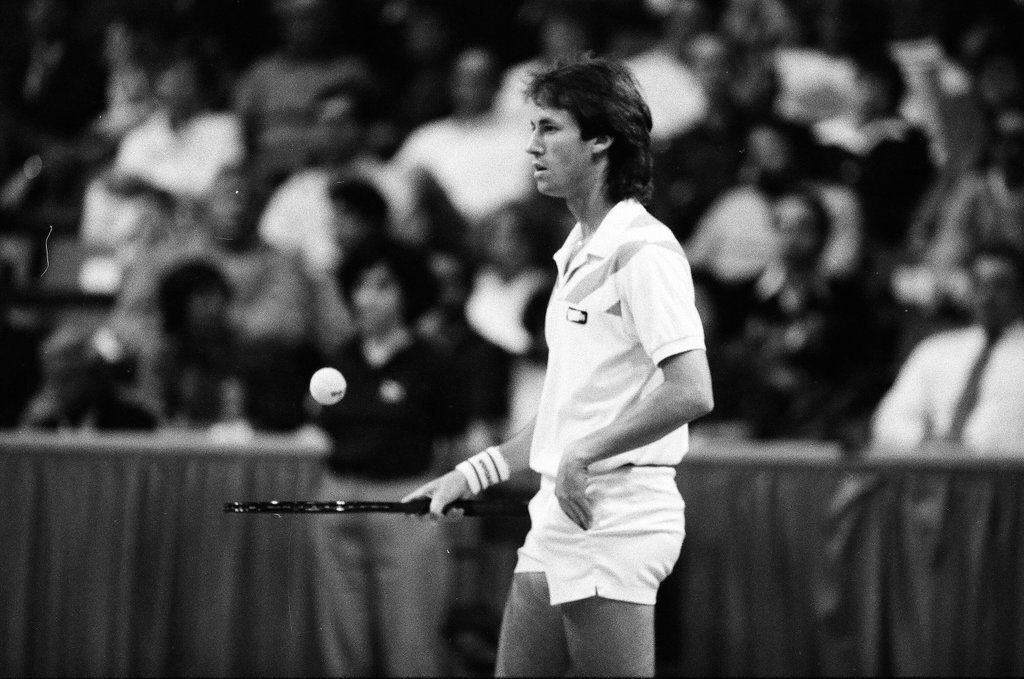 Jimmy Connors and John McEnroe compete in the Volvo Tennis Finals - Chicago Sun-Times