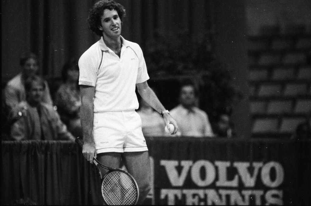 Jimmy Connors and John McEnroe compete in the Volvo Tennis Finals - Chicago Sun-Times