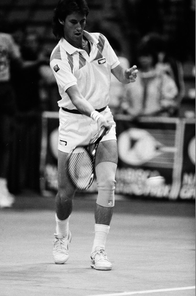 Jimmy Connors and John McEnroe compete in the Volvo Tennis Finals - Chicago Sun-Times