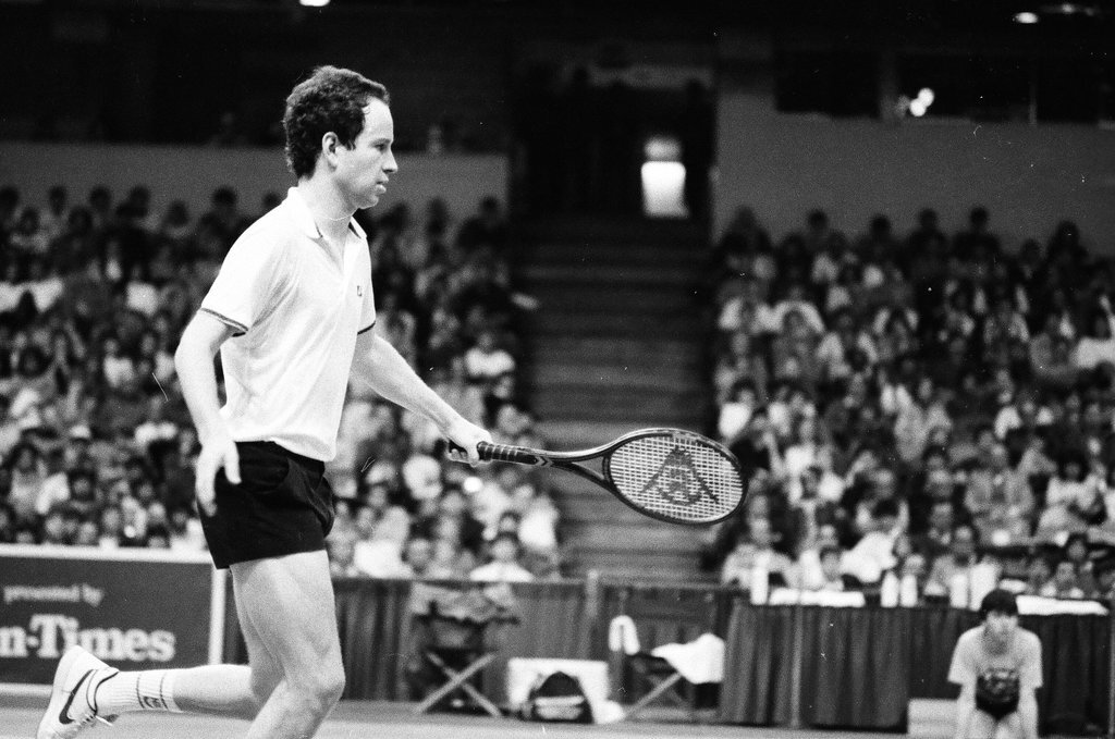 Jimmy Connors and John McEnroe compete in the Volvo Tennis Finals - Chicago Sun-Times